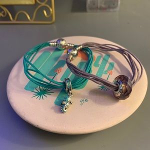 Pandora bracelets duo